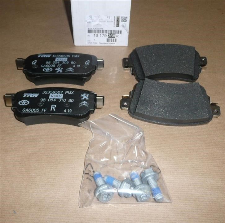 CITROEN PEUGEOT JUMPY EXPERT YM ARKA FREN BALATASI 1617936880